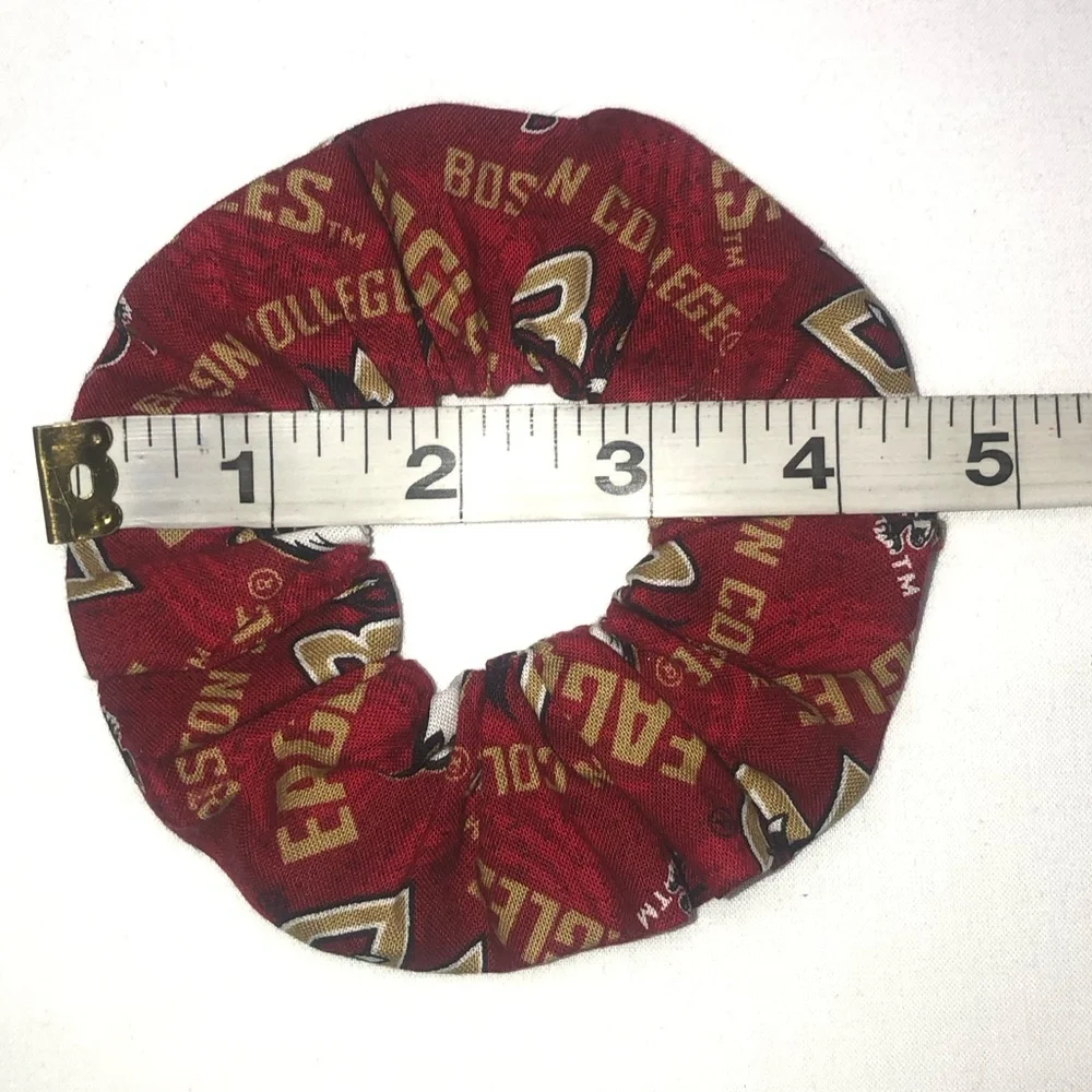 NWT Boston College Eagles Hair Scrunchies Wristbands 2 Pack Made in USA